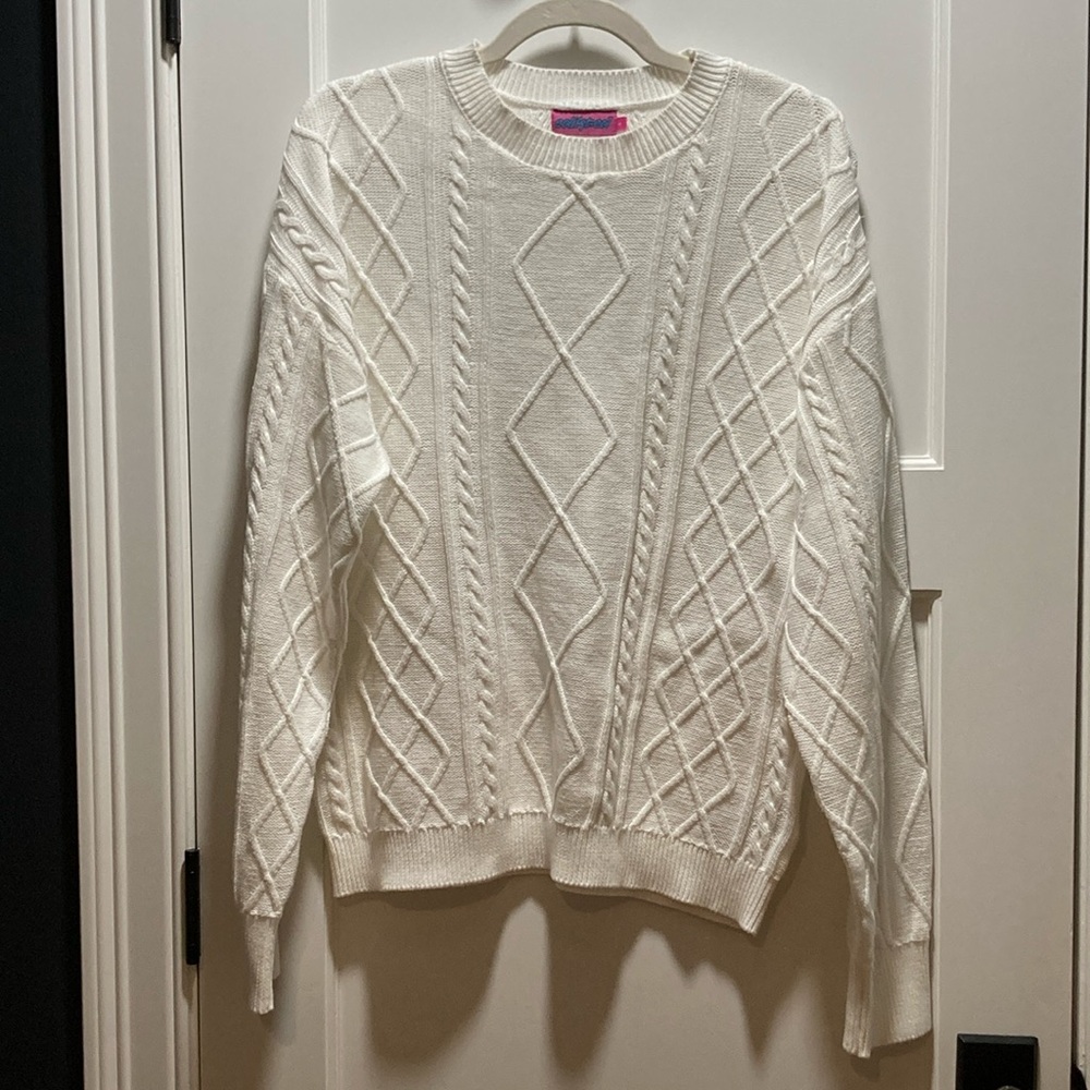 Edikted. Jessy Cable Knit Oversized Sweater. Small. Never worn